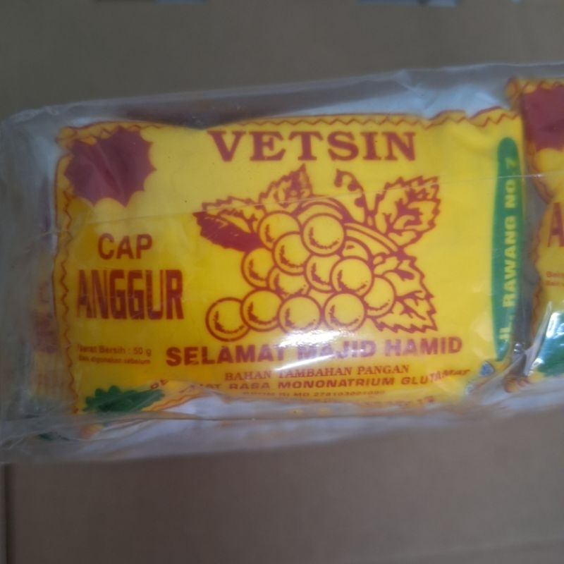 

VETSIN CAP ANGGUR