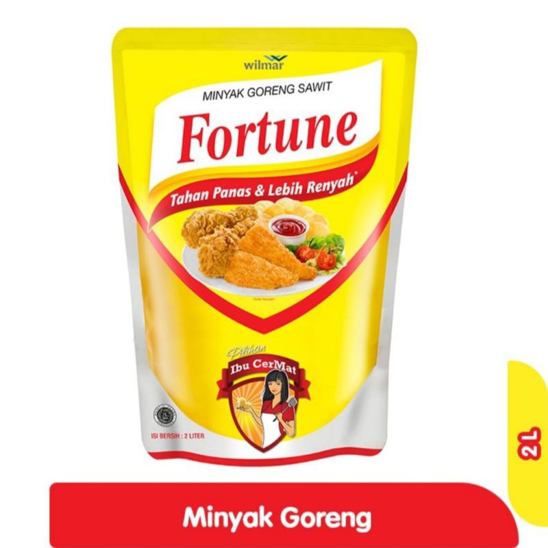 

FORTUNE minyak goreng isi ulang 2L