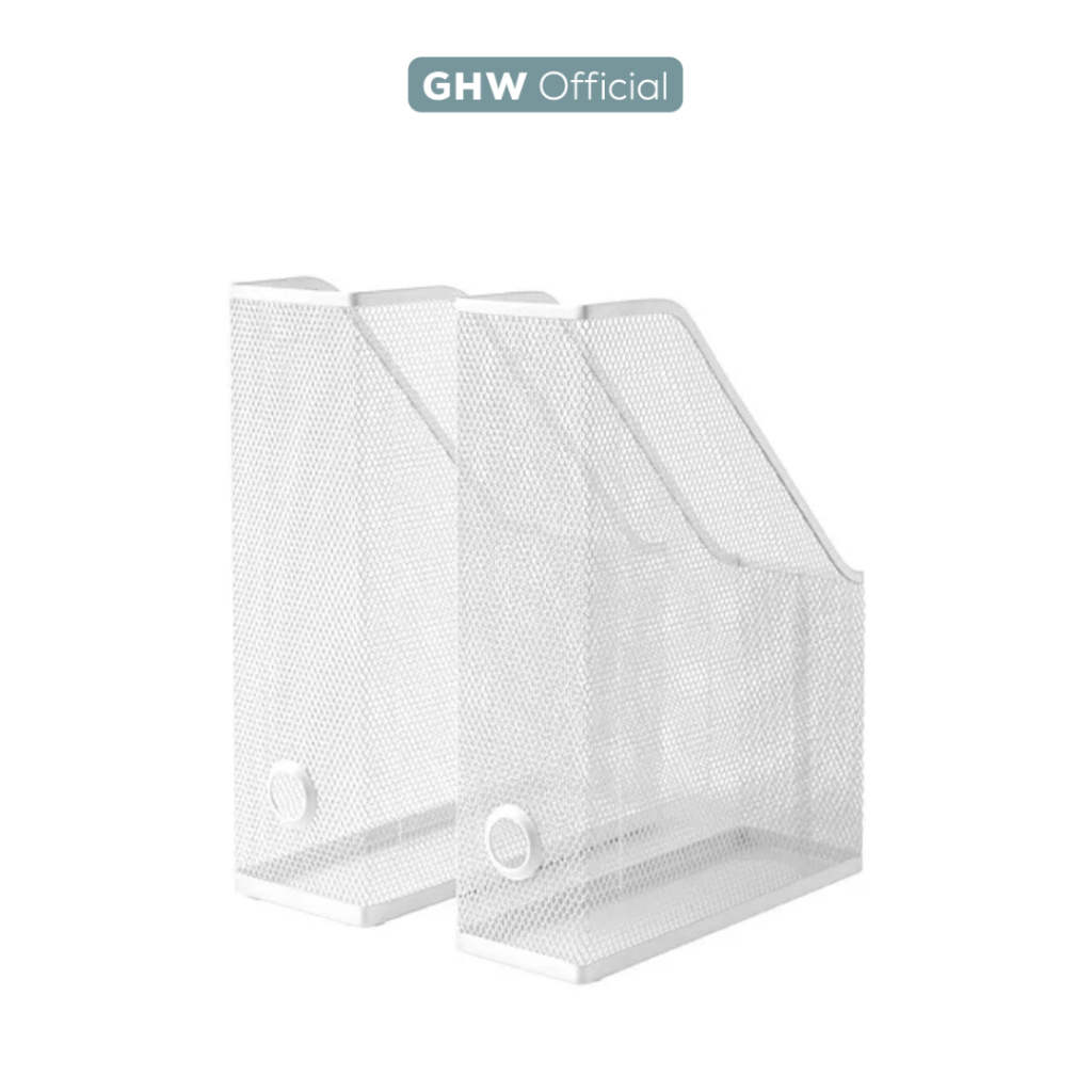 

DRONJONS File organizer set 2 pcs/ Box File Tempat Majalah Organizer Baja, file tempat kertas,file holder DR1528 IKEA