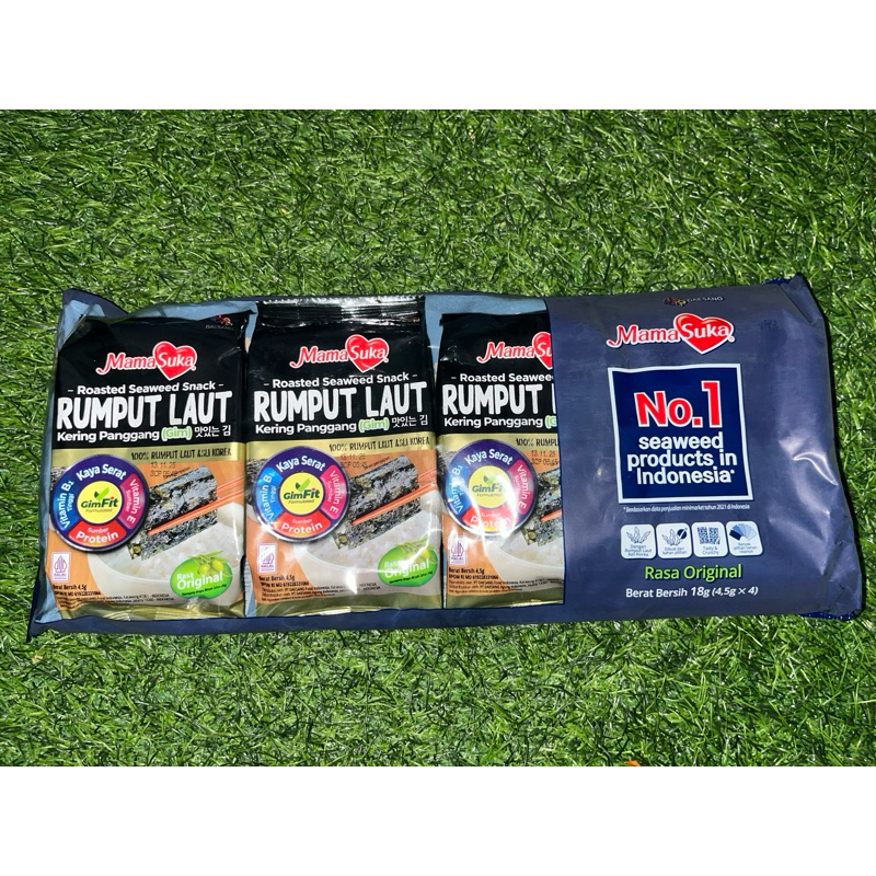 

Rumput laut / nori mama suka isi 4x4,5gr exp Nov 2025