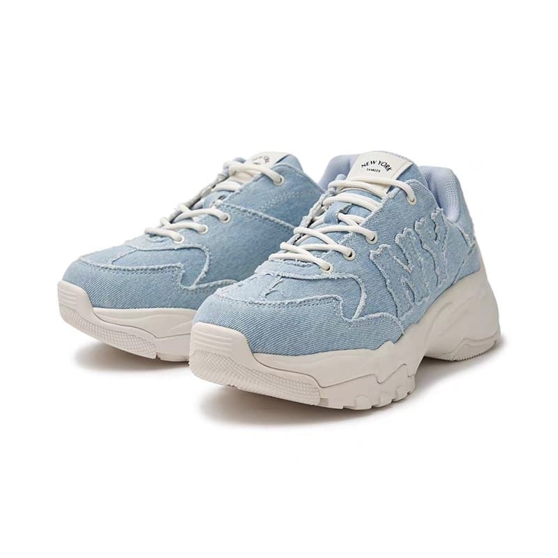 Sepatu MLB Bigball Chunky NY Yankees Denim Blue / MLB Original