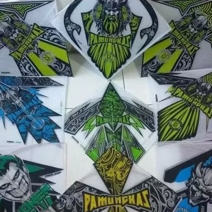 layangan sukhoi super  isi 100pcs(pamungkas)