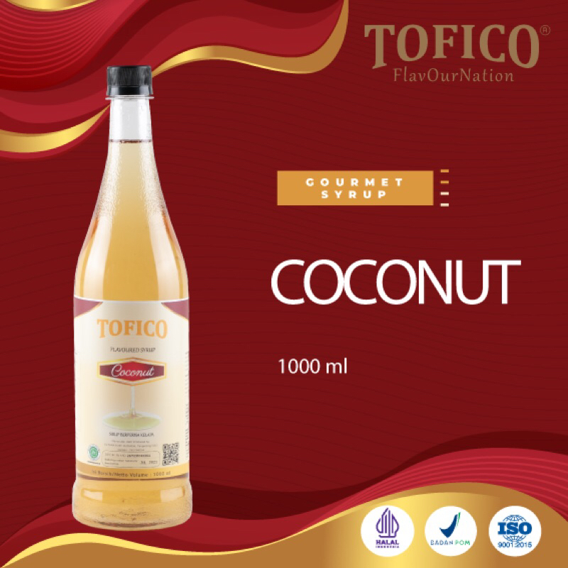 

Tofico Syrup - Coconut 1L