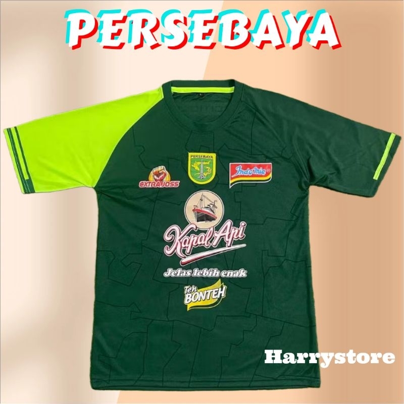 Jersey olahraga bola Persebaya dewasa cewek cowok