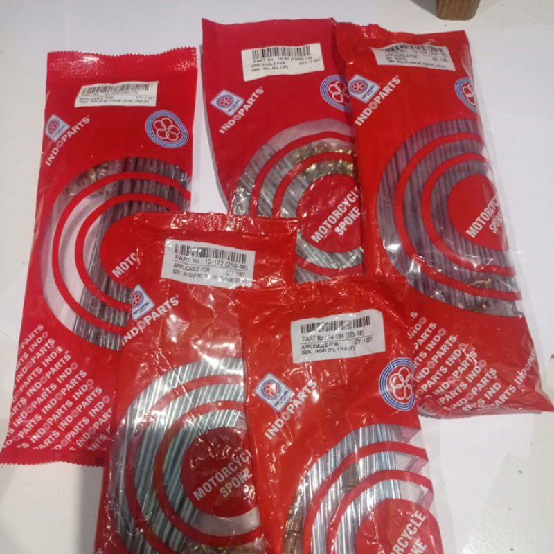 JARI JARI RUJI DEPAN BELAKANG RING 17 SUZUKI TORNADO GX GS SHOGUN 110 125 SMASH TITAN ARASHI