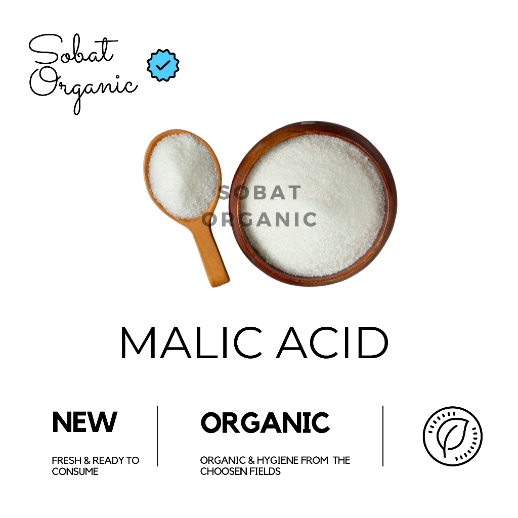 

Malic Acid Food Grade Asam Malat 100 gr