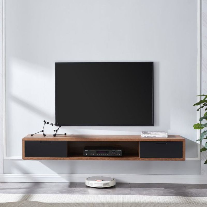 Meja tv buvet gantung jati jepara