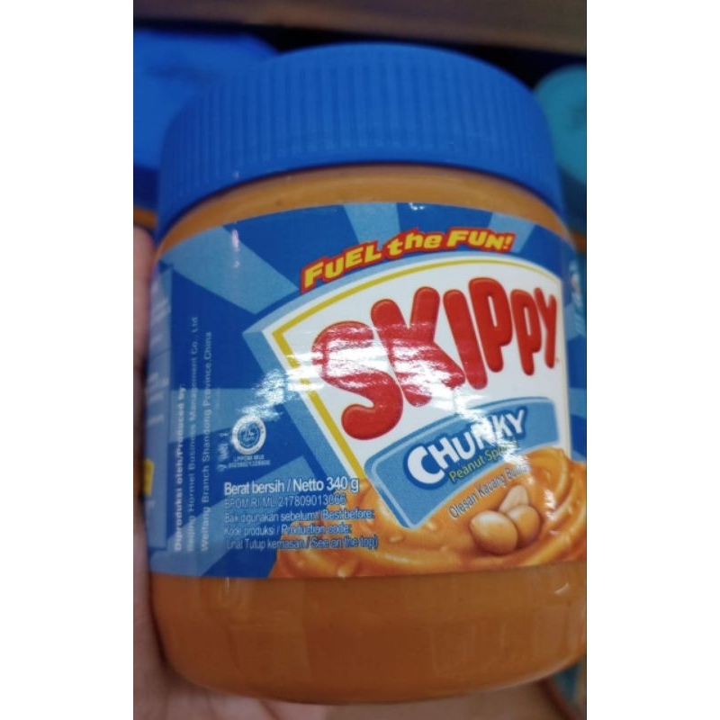 

GFD skippy chunky / creamy 340 gram ED 2026