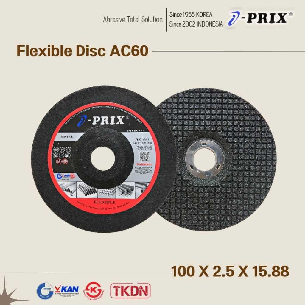 Batu Fleksibel Iprix 4" AC Merah