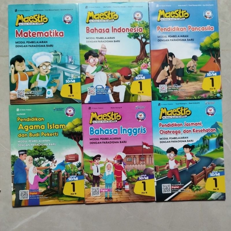 LKS MAESTRO KELAS 1 SEMESTER 2 KURIKULUM MERDEKA TH AJARAN 2024/2025