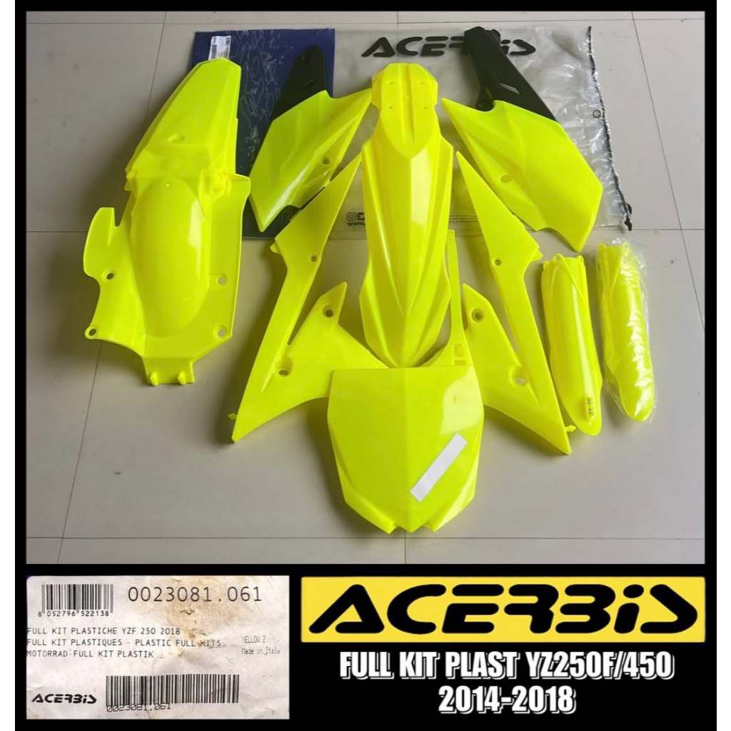 COVER BODY SET ACERBIS FULL KIT PLAST - YZ250/450 2014-2018