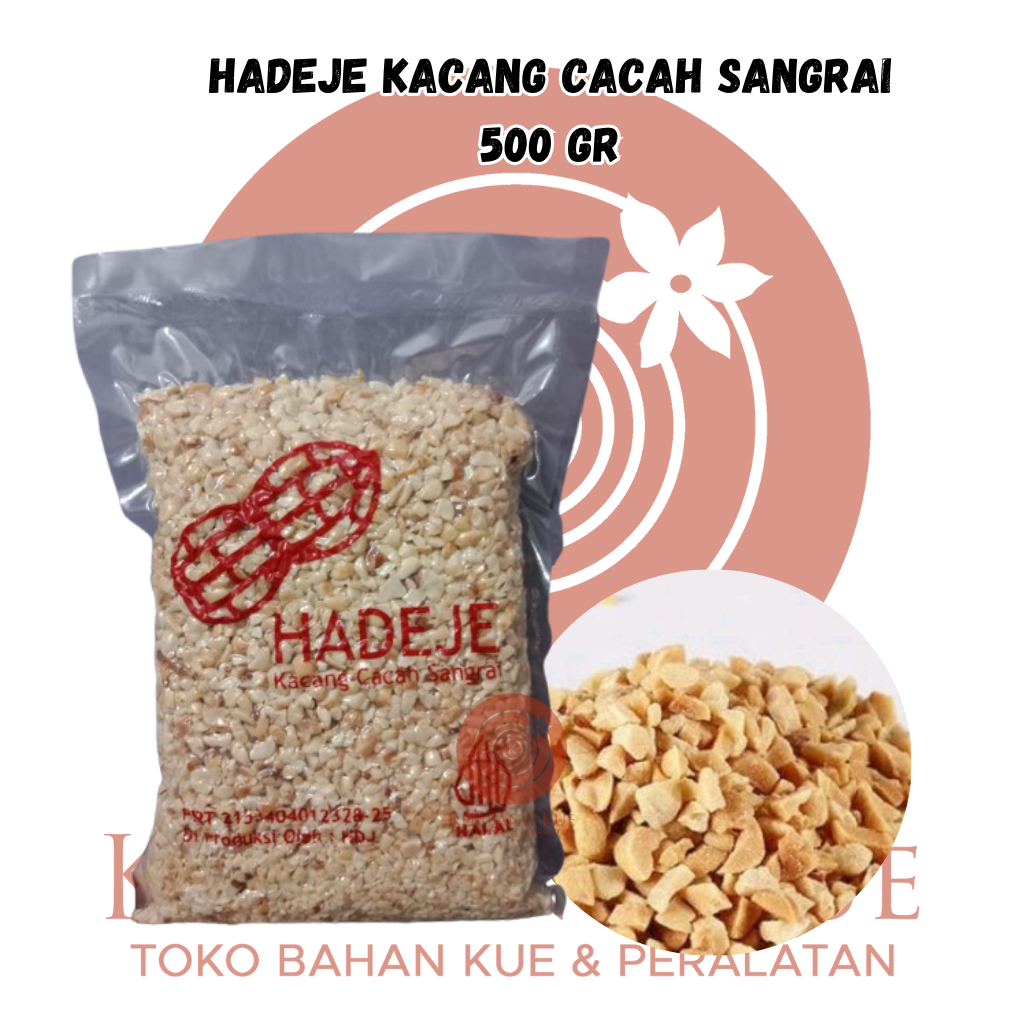 

Hadeje kacang cacah sangrai 500gr