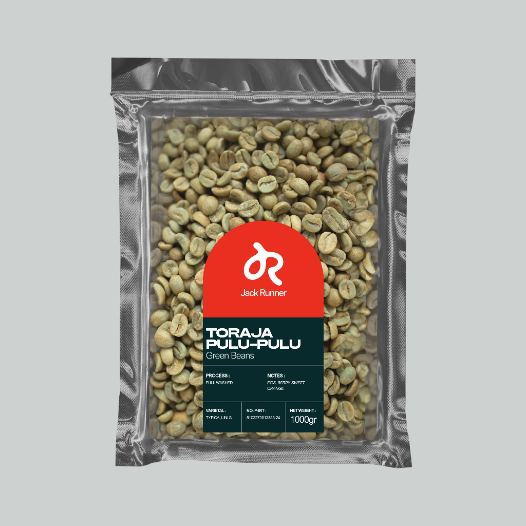 

TORAJA PULU PULU FULLWASHED GREEN BEAN COFFEE