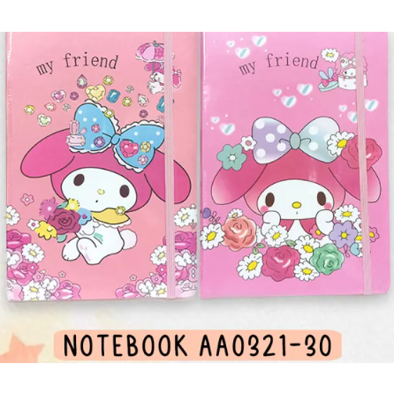 

Buku Diary Notes Catatan Tali A5 Motif SNR Notebook Melody AA0321-30