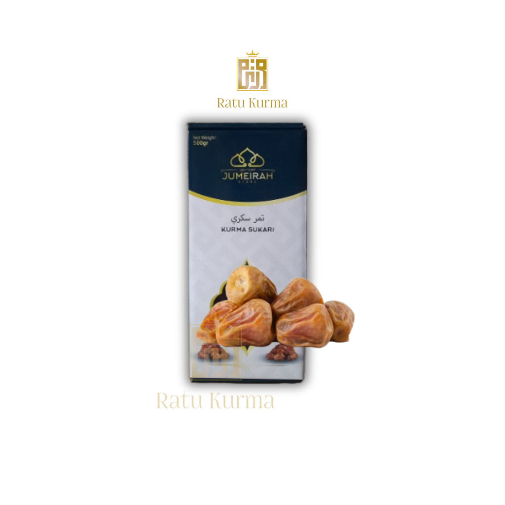 

Kurma Sukari 500 Gram Sukkari King Dates Original