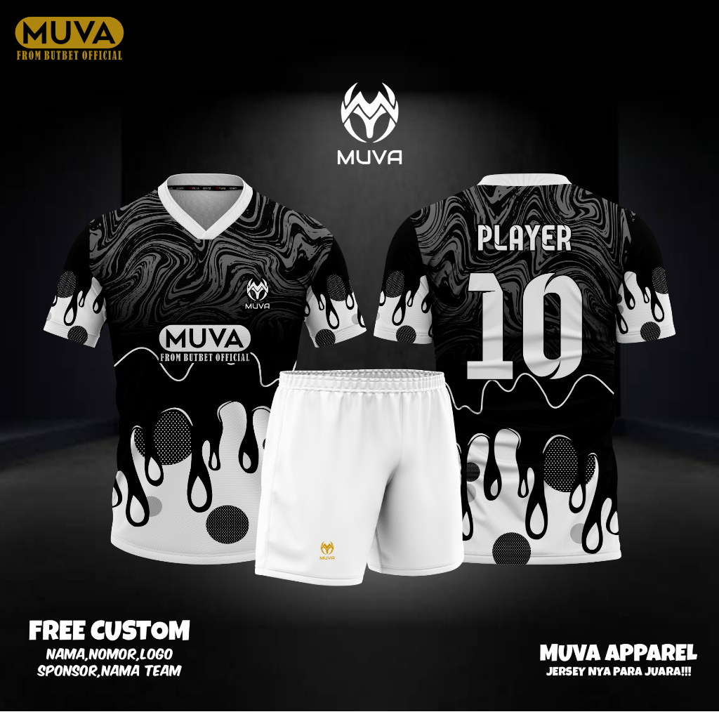 Jersey Futsal FullPrint / Jersey Custom FREE Nameset / Baju olahraga jersey bola / futsal custom #FT