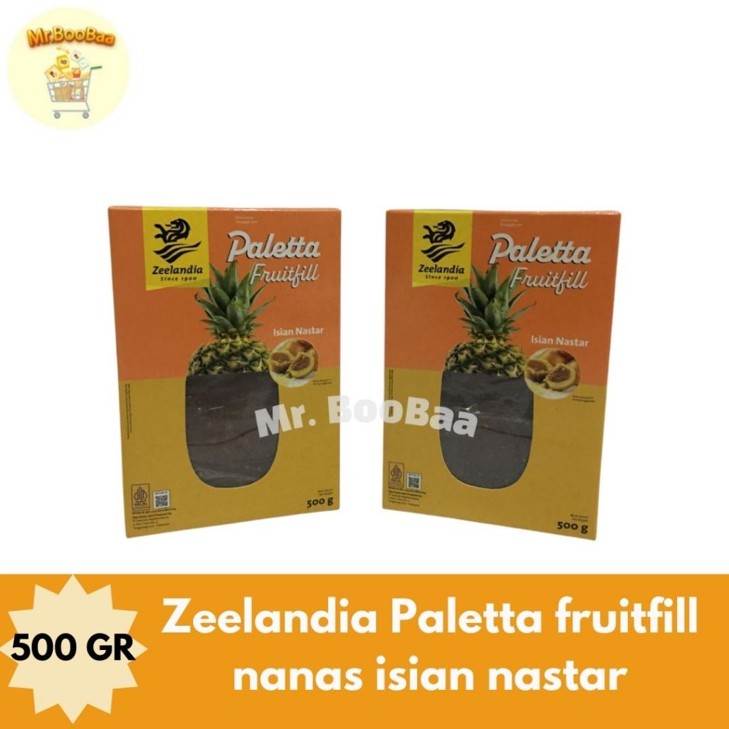 

Zeelandia Paletta Fruitfill Nanas Isian Nastar 500 gr