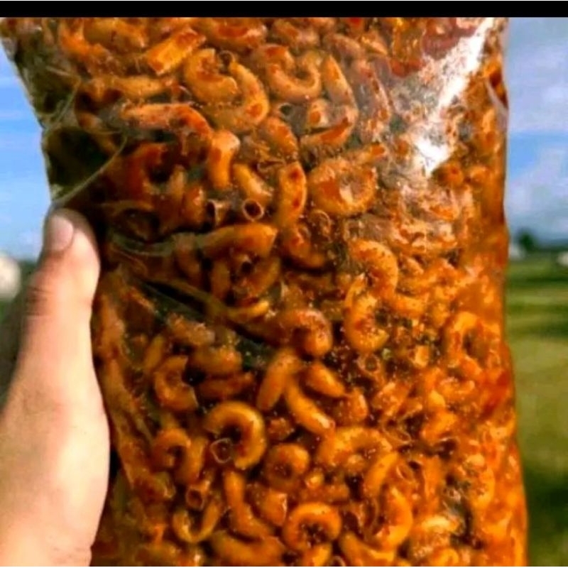 

MAKARONI CIKRUH DAUN JERUK ( EXTRA PEDAS) KEMASAN 500GRAM