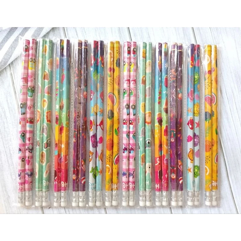 

24pc Pensil Boneka Renteng Papanan Murah