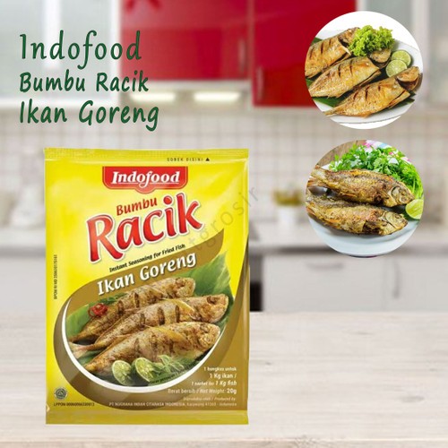 

Indofood Bumbu Racik Ikan Goreng 10 x 20g