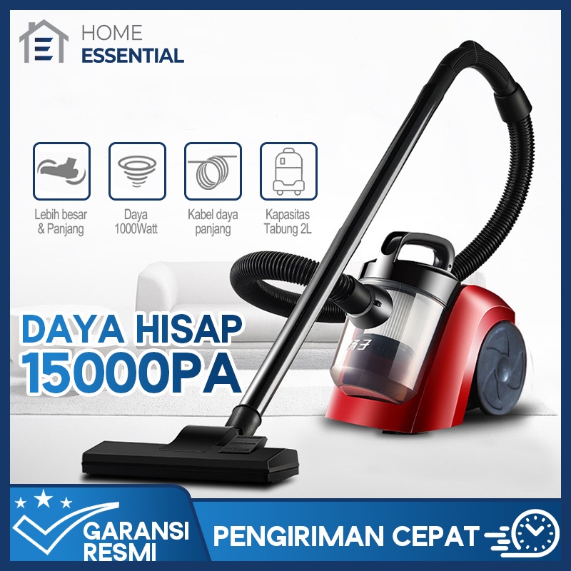 Home Essential Vacuum Cleaner Penyedot Debu 1487 - Alat Penghisap Debu Rumah Karpet Dan Kasur