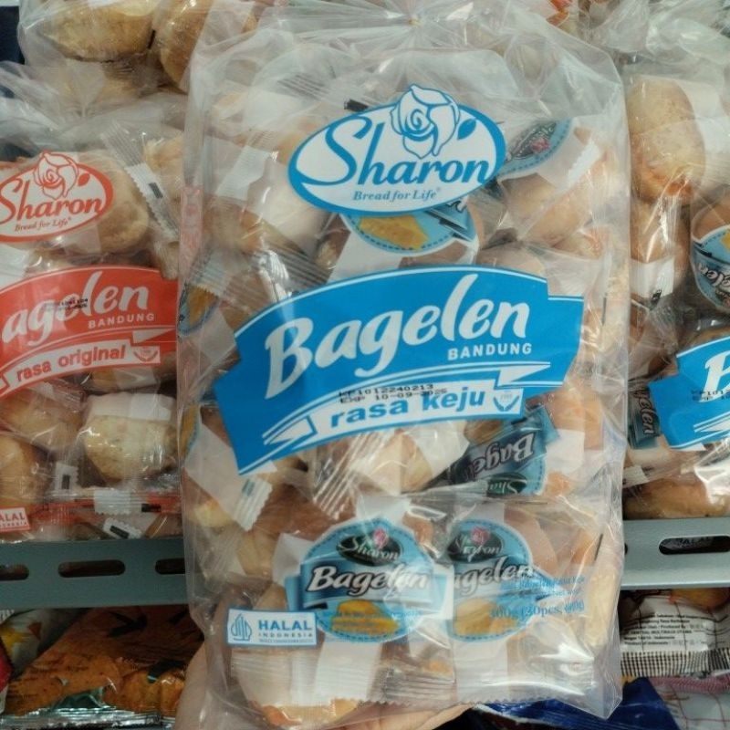 

Sharon Bagelan Bandung Rasa Keju isi 30 pcs