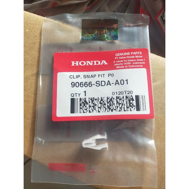 KLIP BODY ALL MATIC HONDA 90666-SDA-A01 AHM