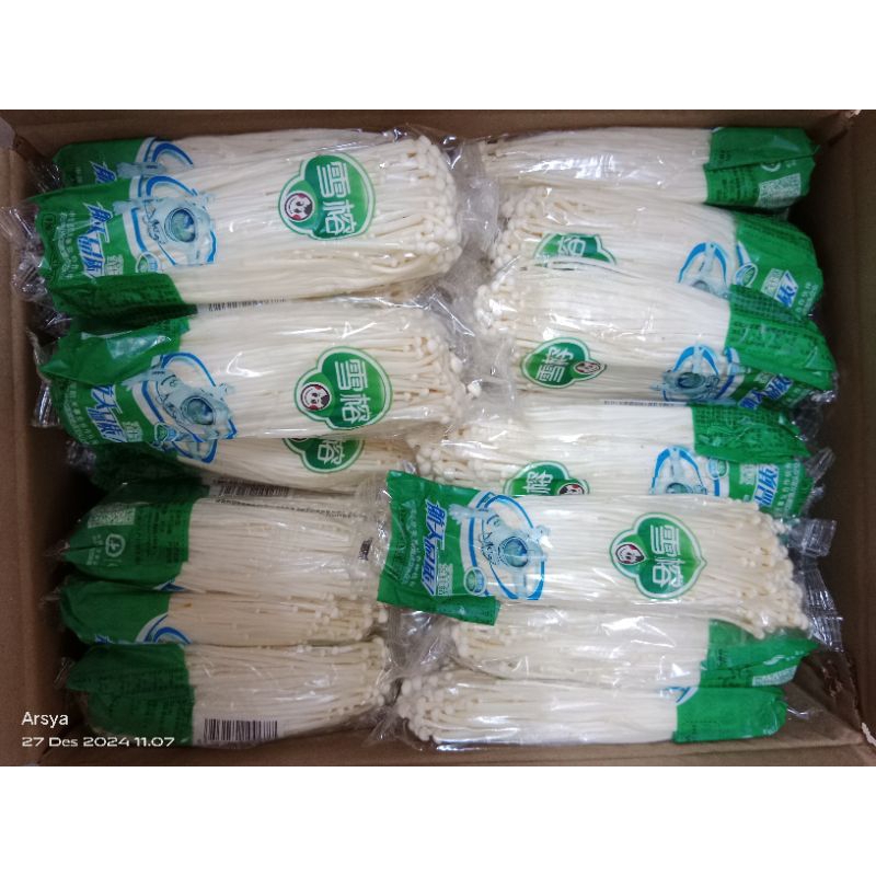 

TERMURAH PROMO !!!! JAMUR ENOKI ASTRONOT 100gr