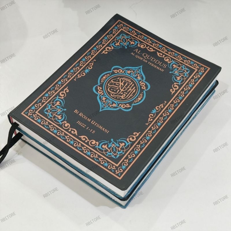 alquran kudus qudus 2 jilid kecil terjemah