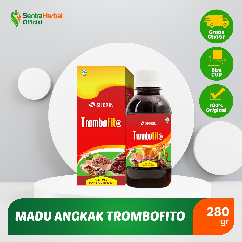 

Sherin - Madu Angkak Trombofit Sari Kurma Trombofito 280 gr