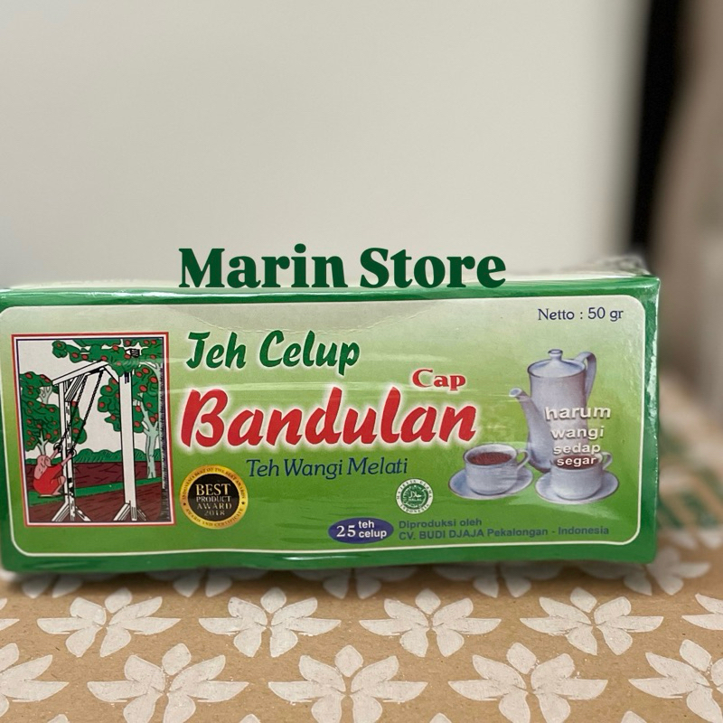 

TEH CELUP CAP BANDULAN WANGI MELATI 50 gr