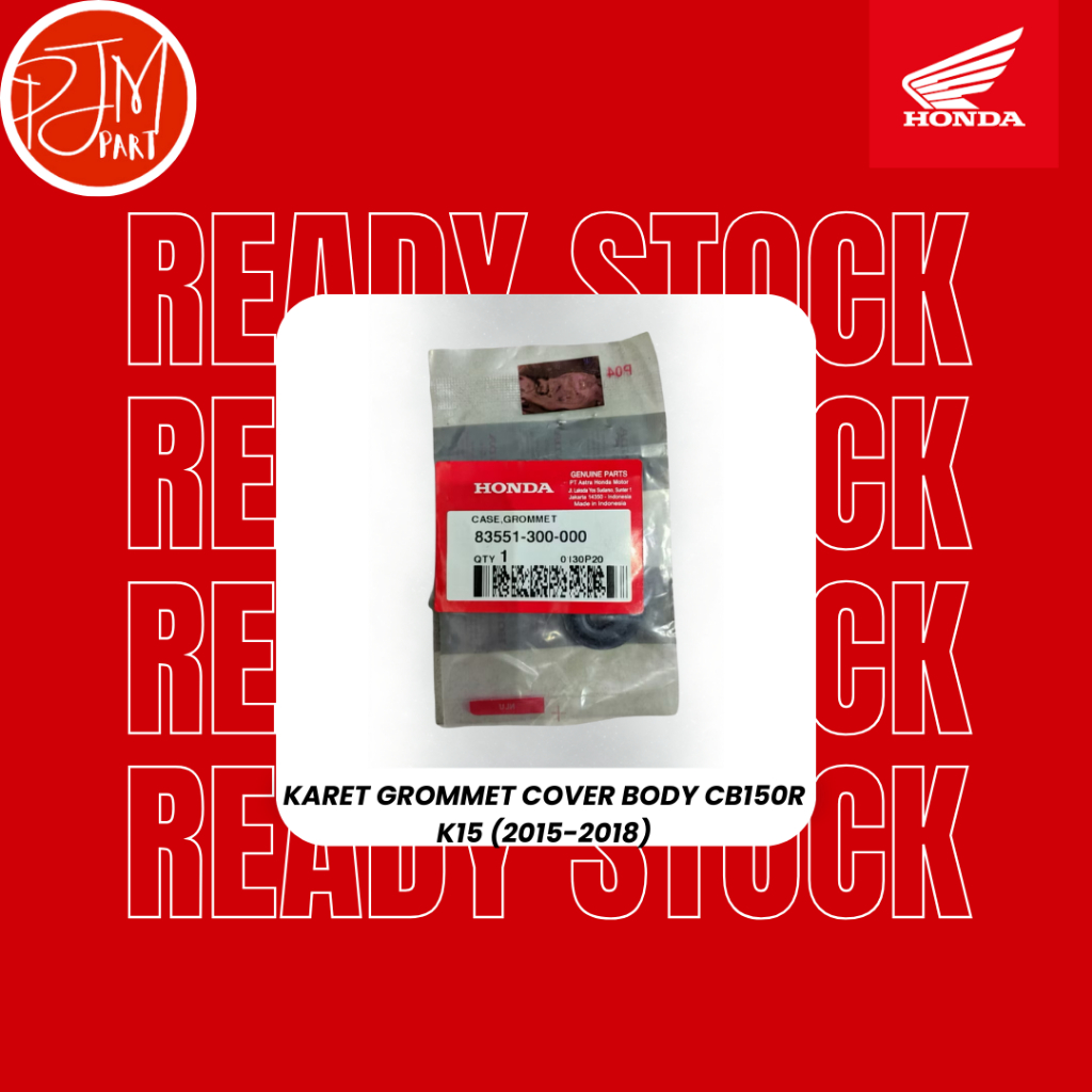 83551-300-000 Karet Gromet Cover Body CB150R StreetFire K15G (2015 - 2018) Case Grommet CB 150R Old 