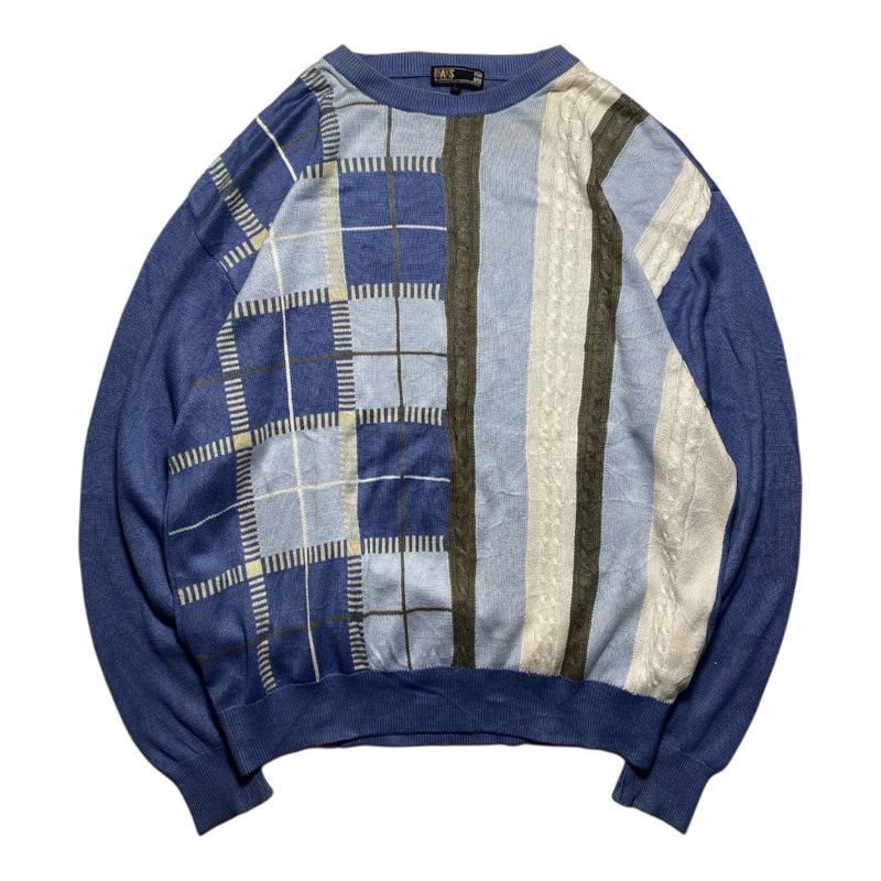 knitwear sweater vintage pattern by daks