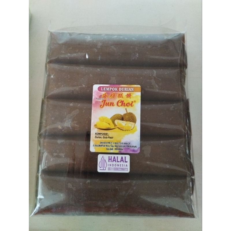 

Lempok durian Junchoi 1kg asli khas singkawang