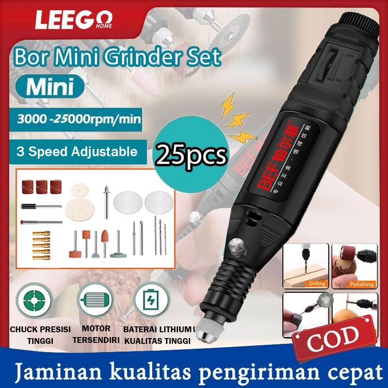 Bor Mini 12V18000 RPM Mini Drill Electric Engraver Grinder Mini Mesin Ukir Listrik Sander /Alat Ukir