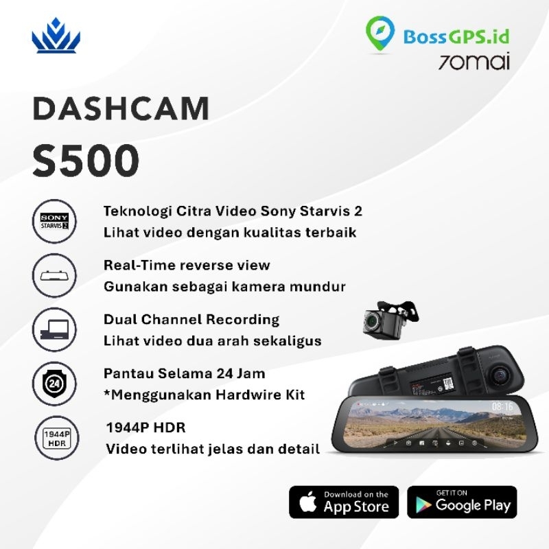 Dashcam 70Mai - S500