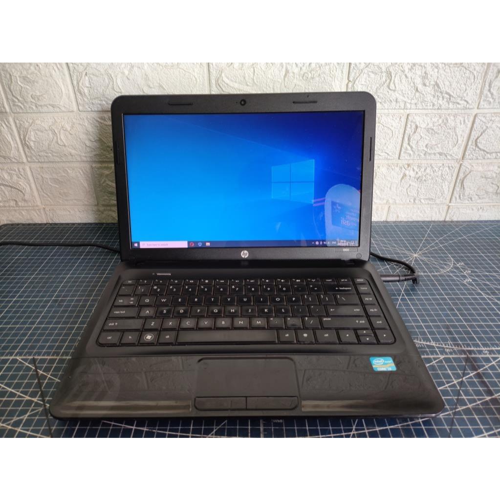 Laptop HP 1000 Generasi ke 3 ram 2 GB dengan SSD 480GB
