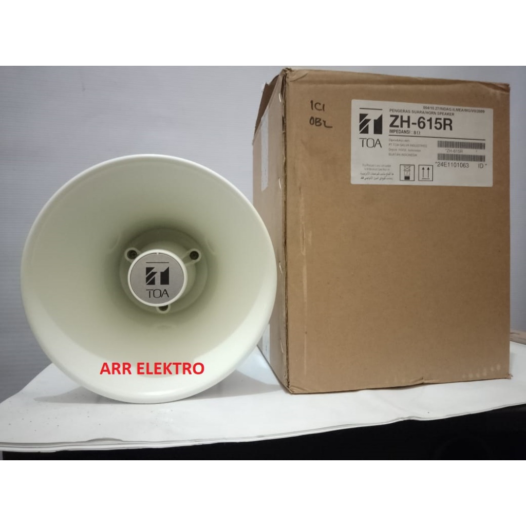 HORN SPEAKER TOA ZH-615R 15 WATT CORONG TOA 15 WATT ZH615R ORIGINAL