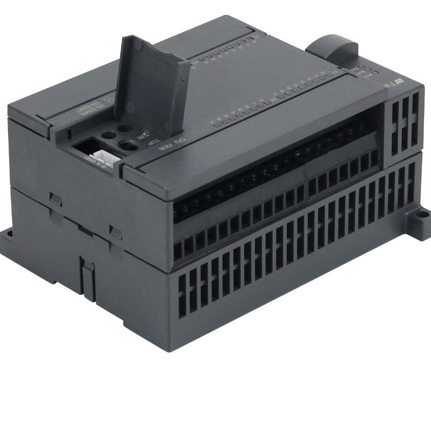 PLC Dewan Kontrol Industri DC24V FX1N 32MR 24MR DC24V 6W 16 Input 16 Output Baud Rate 9600 Dukungan 