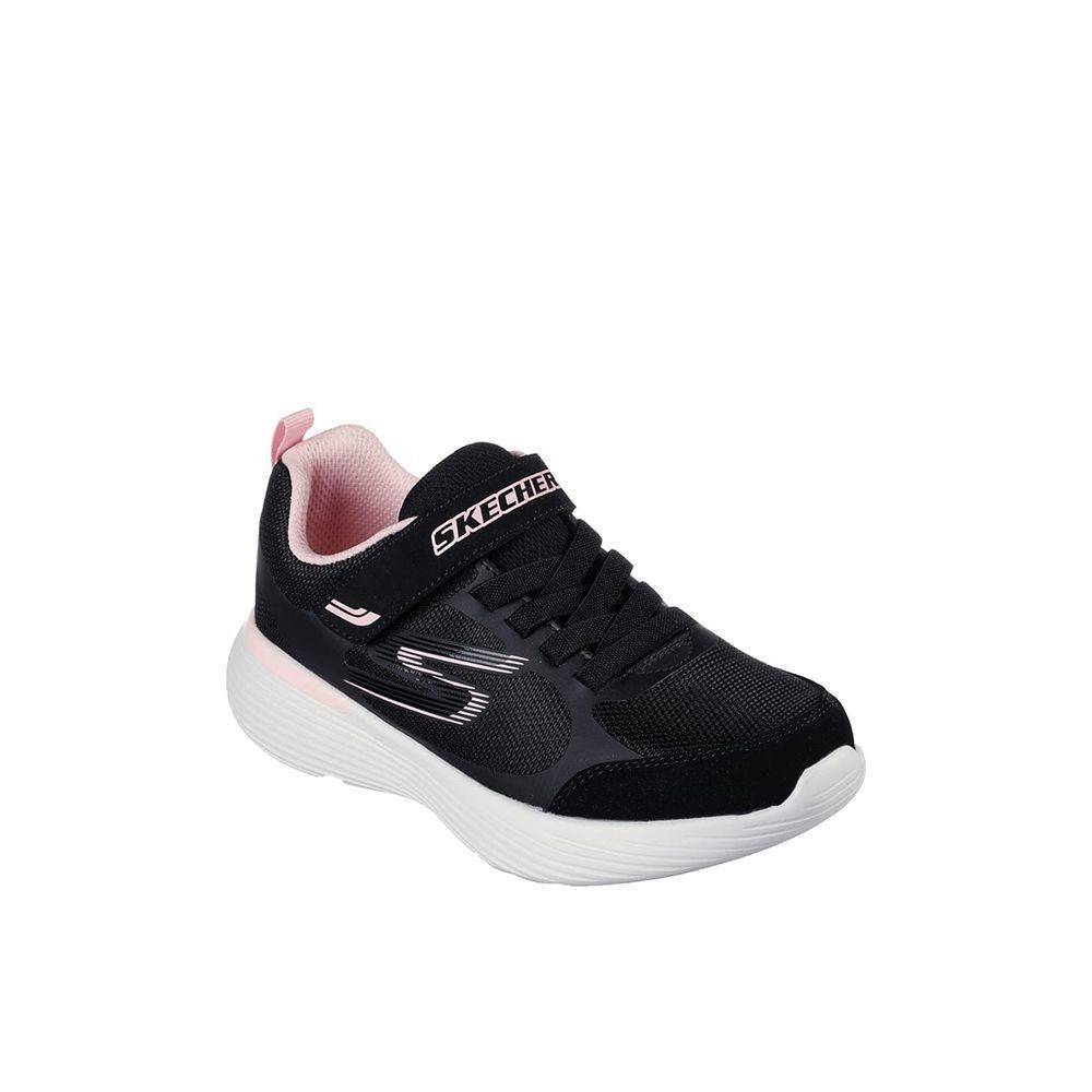 Sepatu Anak Perempuan Skechers Kids Premium BNIB Hitam Pink sepatu sekolah