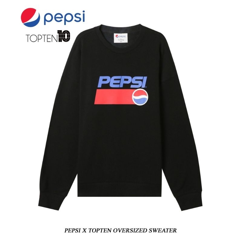 CREWNECK TOPTEN X PEPSI