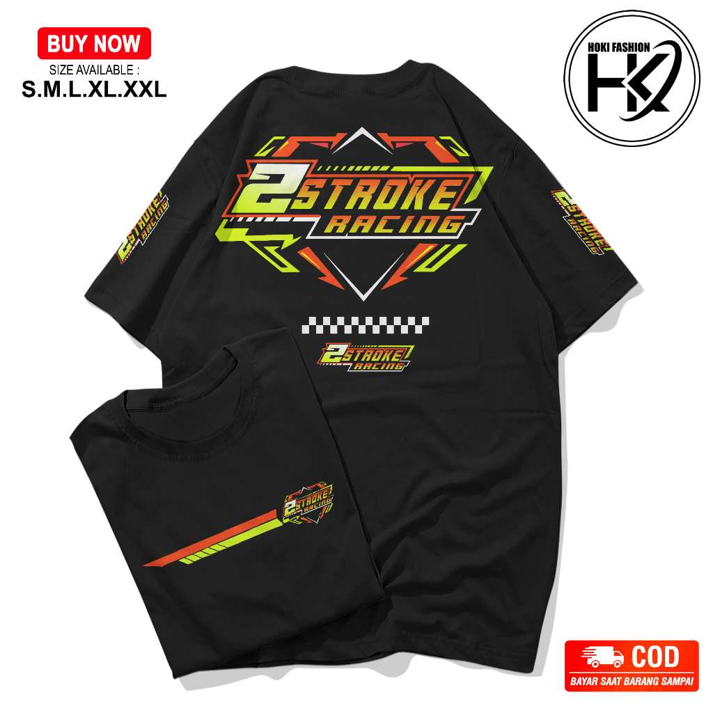 KAOS 2 STROKE | KAOS 2 TAK | KAOS MEKANIK AMATIR | KAOS 2 STROKE ORIGINAL | BAJU RACING ORIGINAL | K