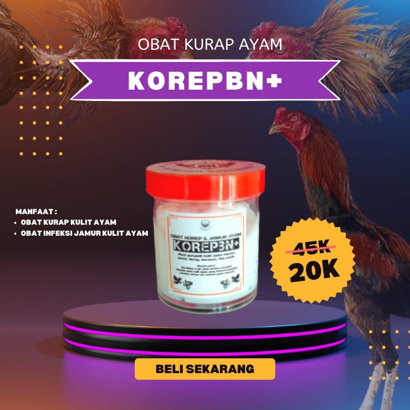 OBAT AYAM TERKENA/KURAP KOREPBN+ Obat Kurap Kulit Ayam