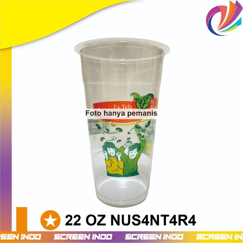 Teh Nusantara 500 pcs. SABLON CUP (ECERAN ) Teh Desa, SOLO