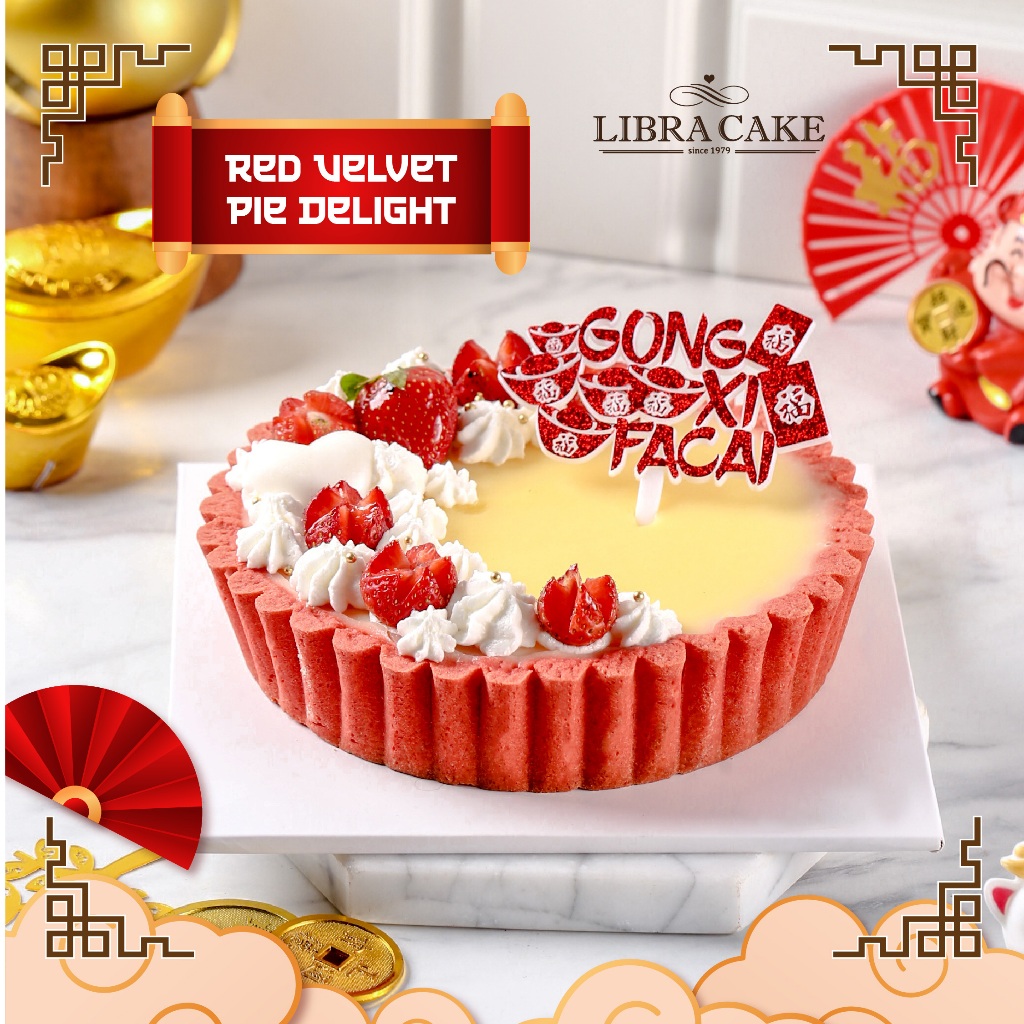 

CNY/Imlek2025/Red Velvet Pie Delight/hampers/Parcel
