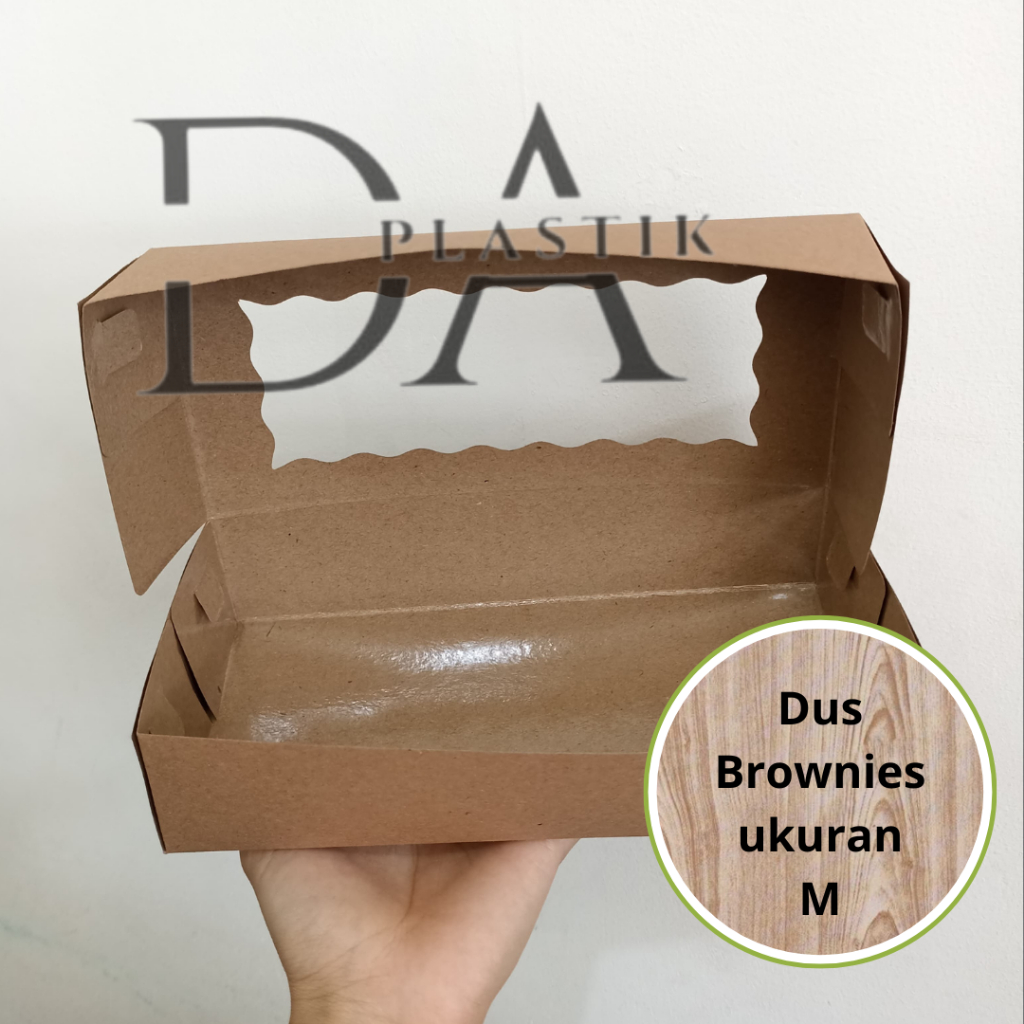 

Dus Brownies Ukuran M 22x10x5cm | Box Laminating | Dus Laminating | Dus Kraft | Dus Brwonis
