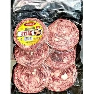 

YOMAS STEAK DAGING SAPI ISI 6PCS