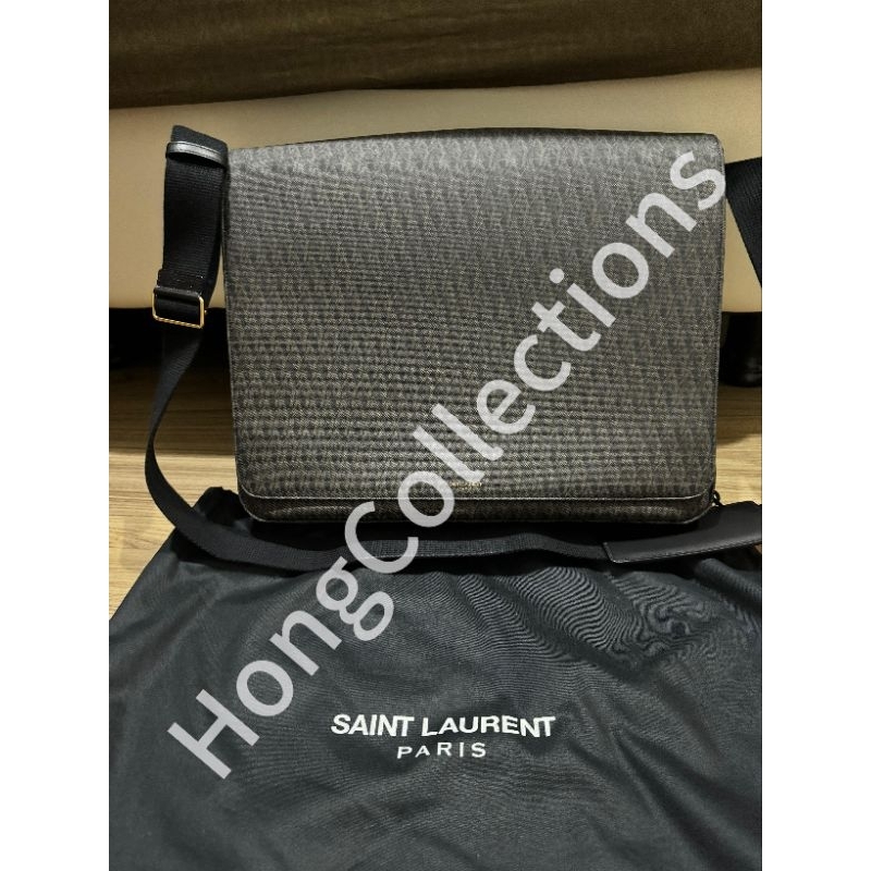 YSL Saint Laurent SAC Museum Line Sling Bag Paris Original