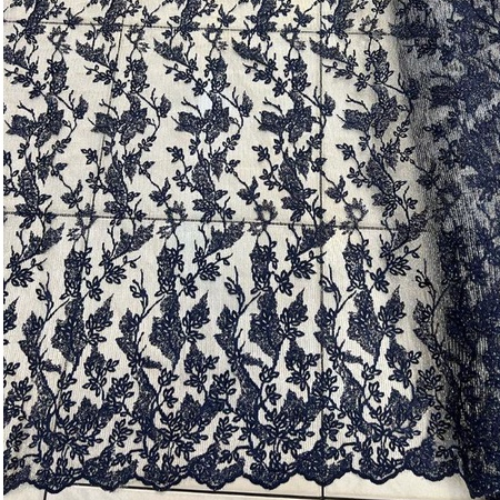 Helentex - Kain Tile Sulaman | Metal Silver