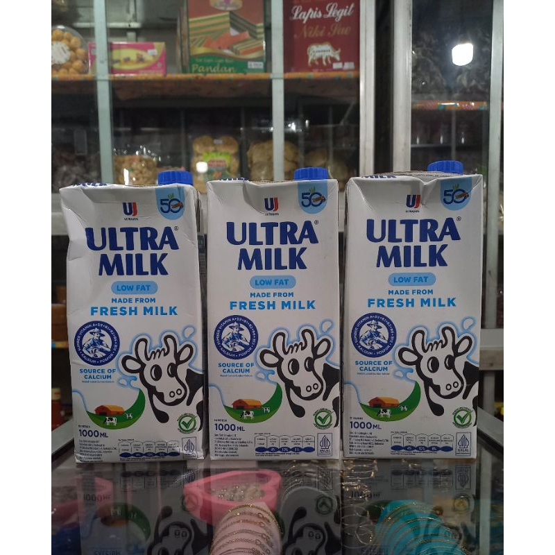 

Susu Ultra Low Fat 1000 ml/ Susu rendah lemak/ Susu UHT/ Susu Sehat